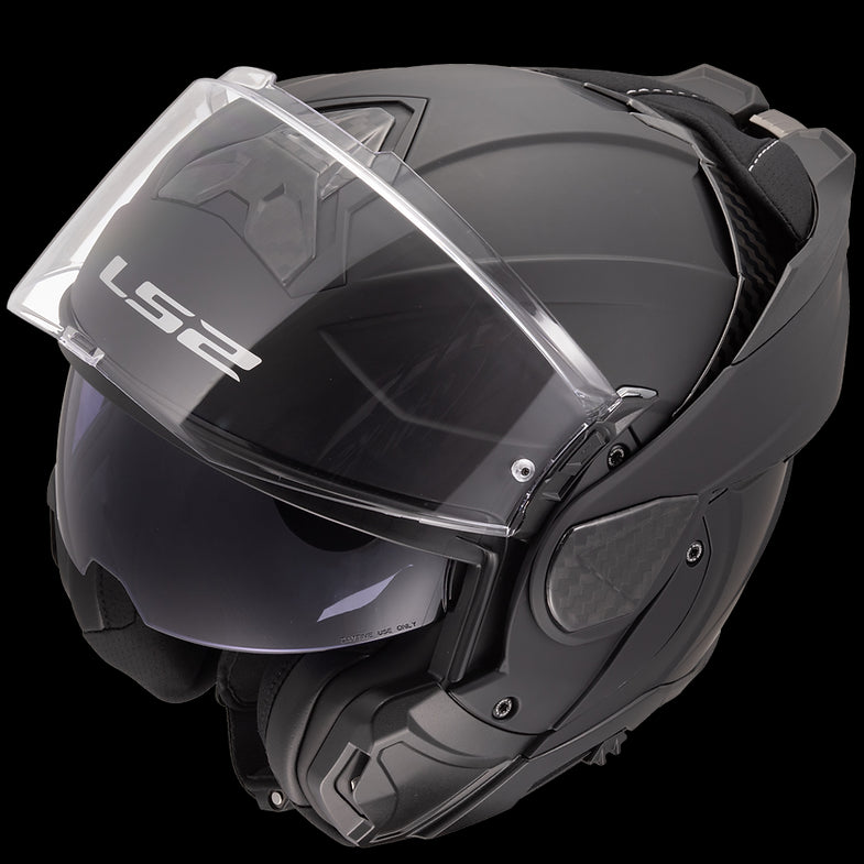 LS2 - Advant II Solid Matte Black Modular Helmet
