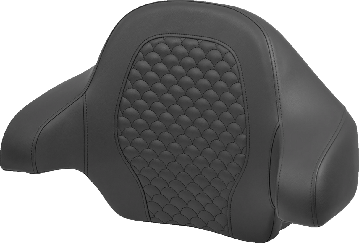 SADDLEMEN Tour-Pak? Backrest Pad - Dragon Scale - FLH/FLT '14-'24 814-07-15500