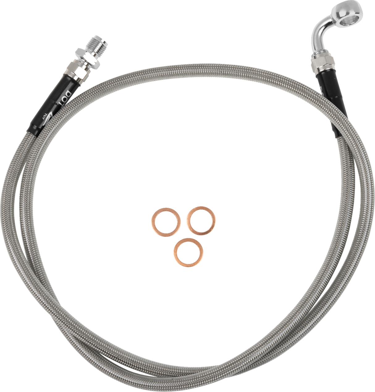 MOOSE OFFROAD Stainless Steel Braided Clutch Line - Gas Gas G06-3-004/P