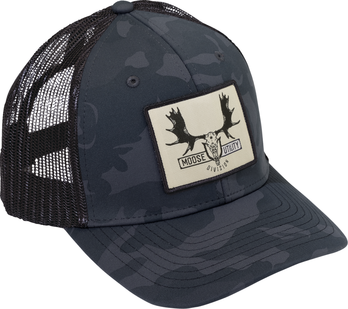 MOOSE OFFROAD MUD Euro Hat - Black Camo C2402771