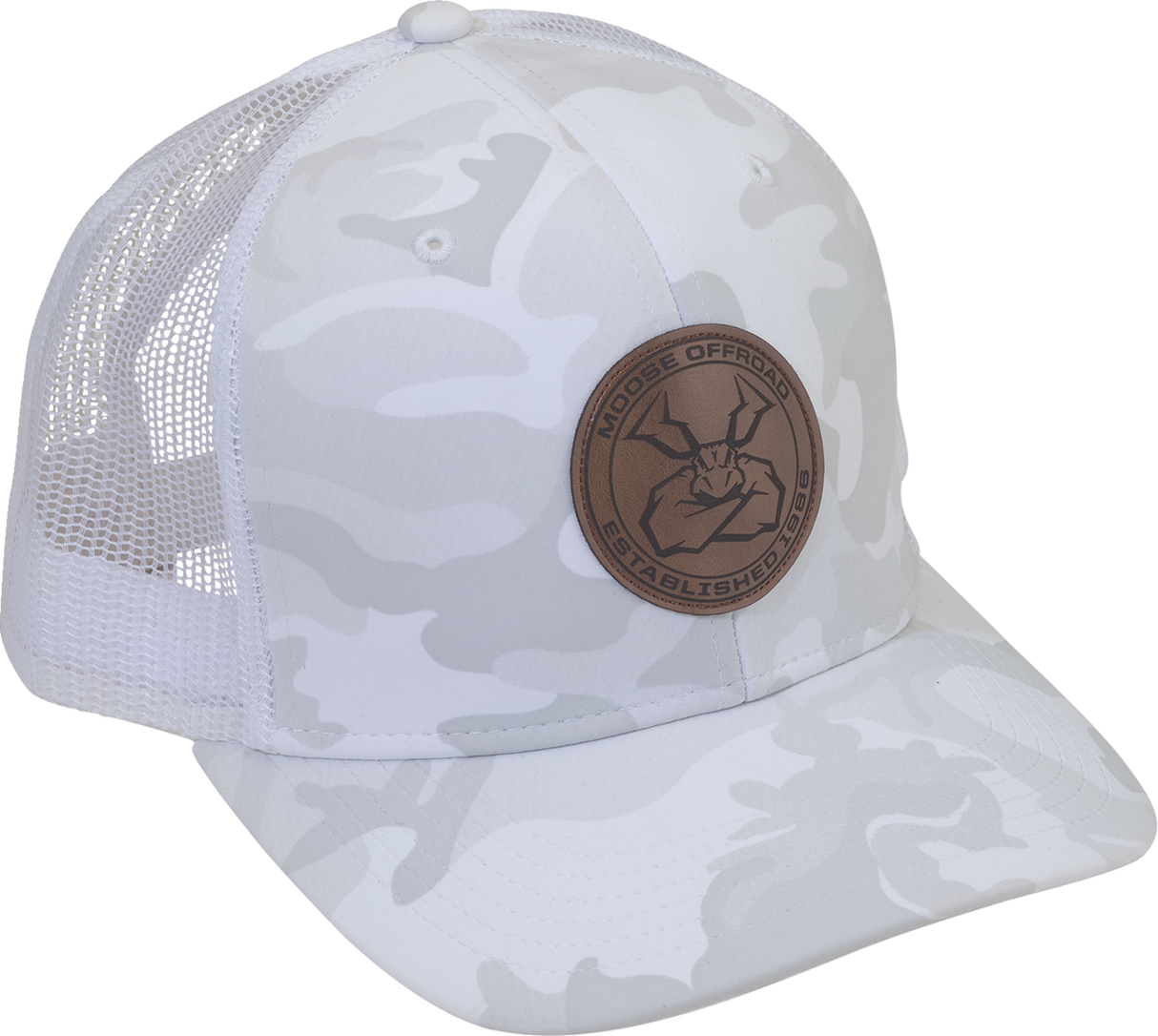 MOOSE OFFROAD Moose Offroad Hat - White Camo PC040129