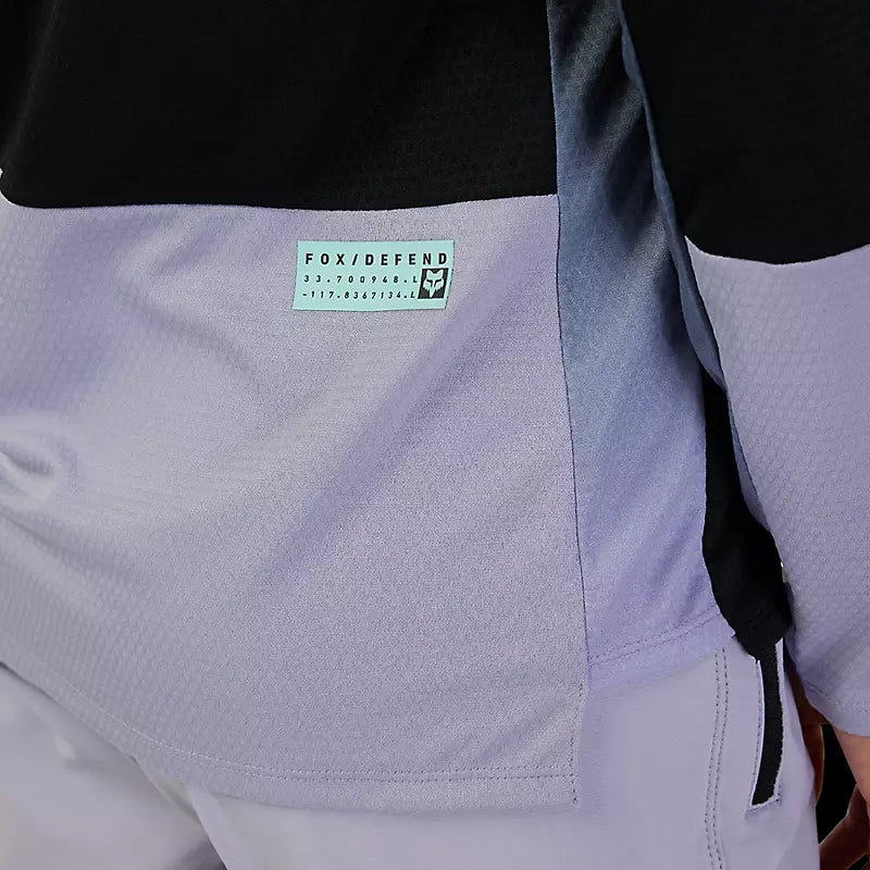 Fox Racing - Womens Defend Race Long Sleeve Jersey - Black - S