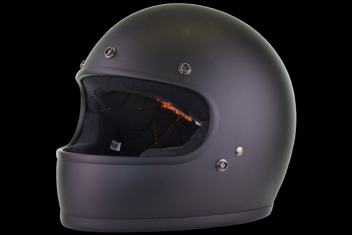 Biltwill - Gringo Helmet - Flat Black - Medium (open Box)