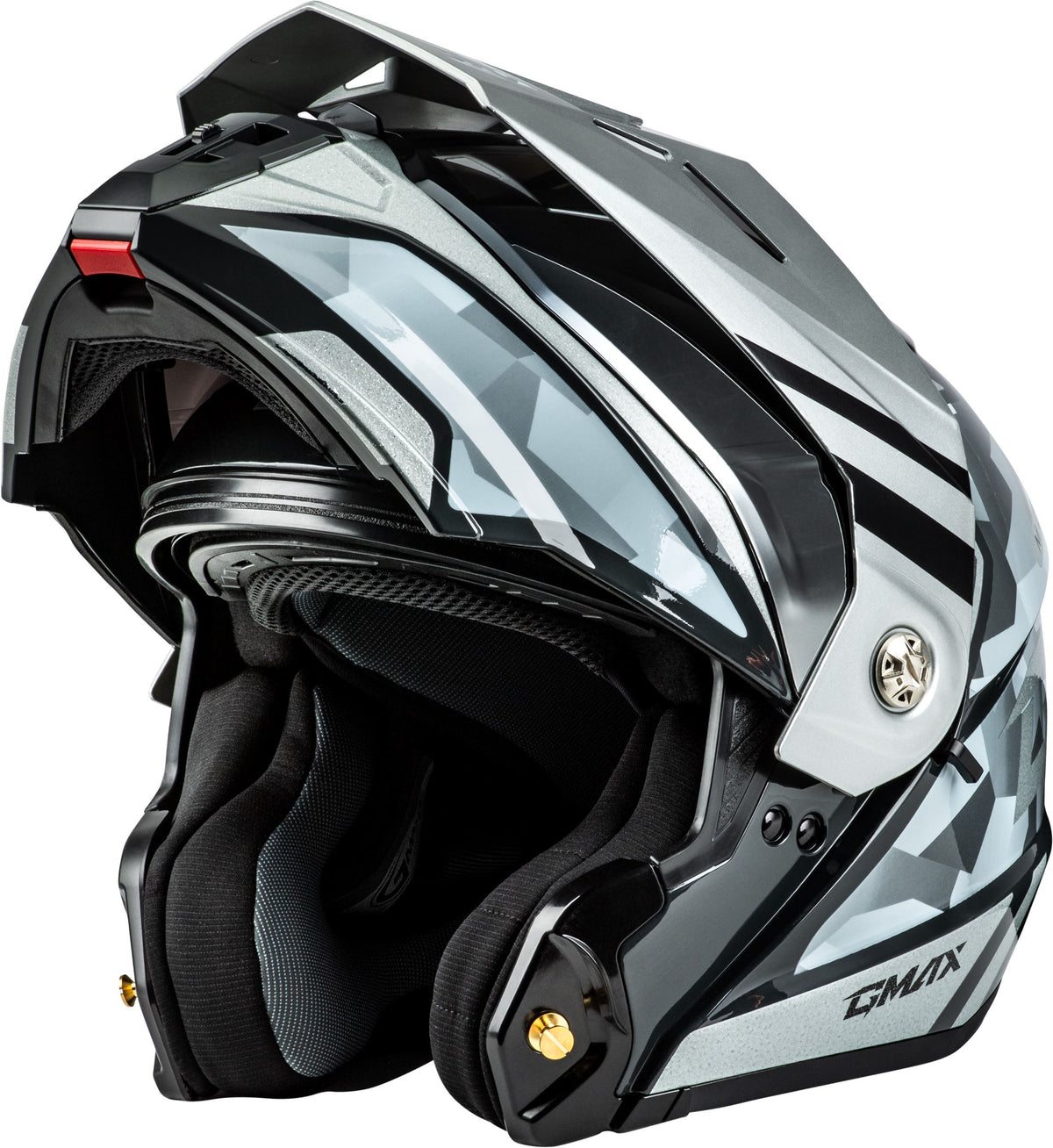 GMAX MD-74 Striker Modular Adventure Helmet | Clear & Mirrored Shields
