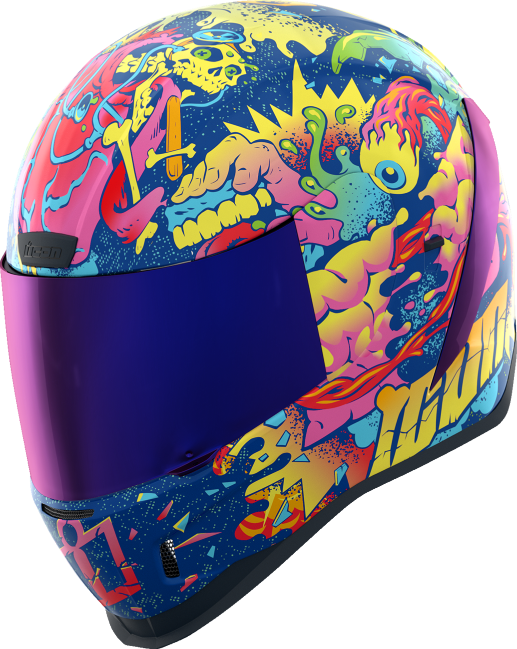 ICON Airform* Helmet - Scatterbrain - MIPS? - Purple - XL 0101-17920
