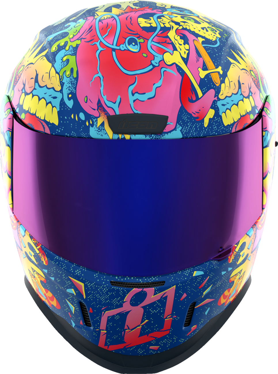 ICON Airform* Helmet - Scatterbrain - MIPS? - Purple - 3XL 0101-17922