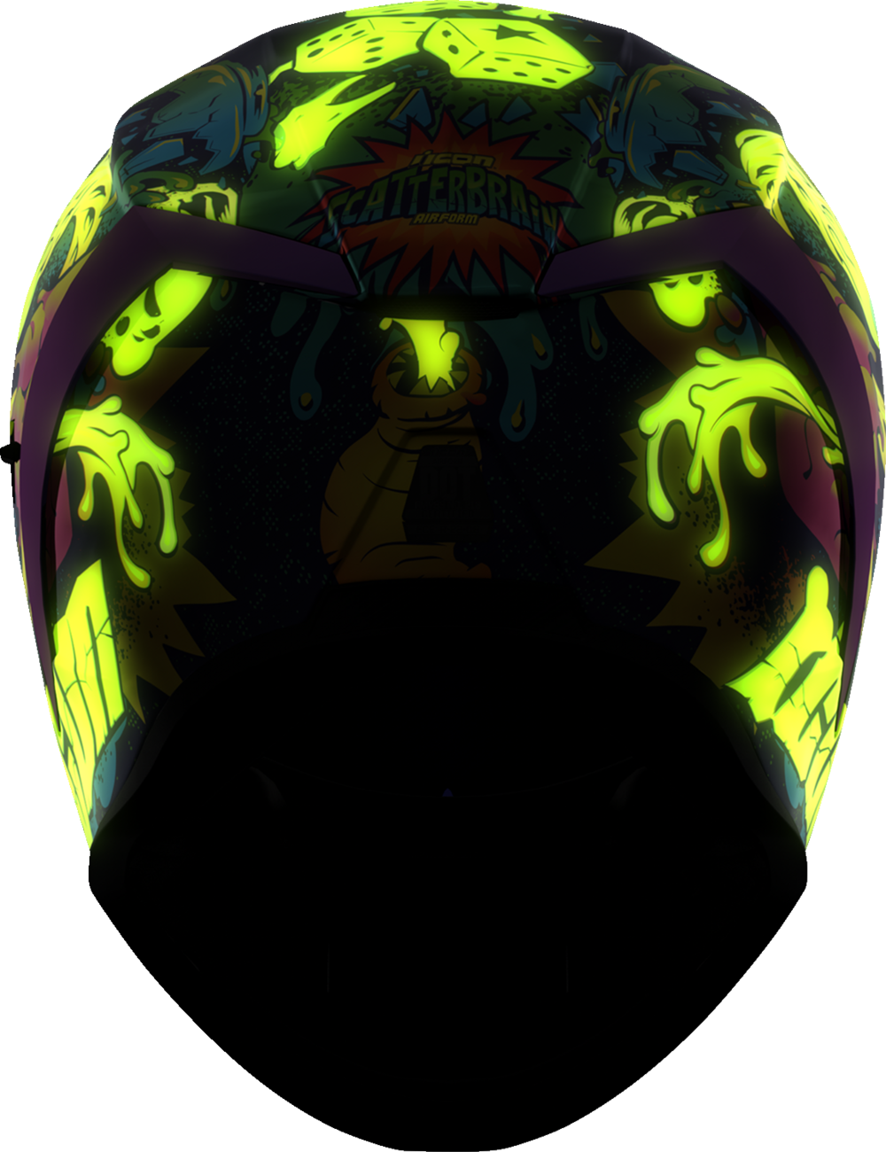 ICON Airform* Helmet - Scatterbrain - MIPS? - Purple - 2XL 0101-17921