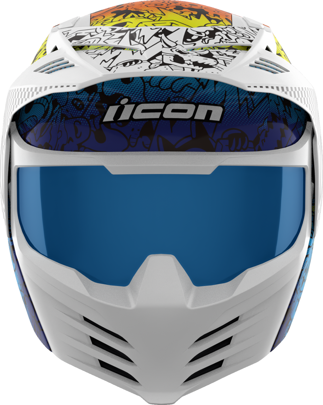 ICON Elsinore* Helmet - Doodle 3 - White - 3XL 0104-3443