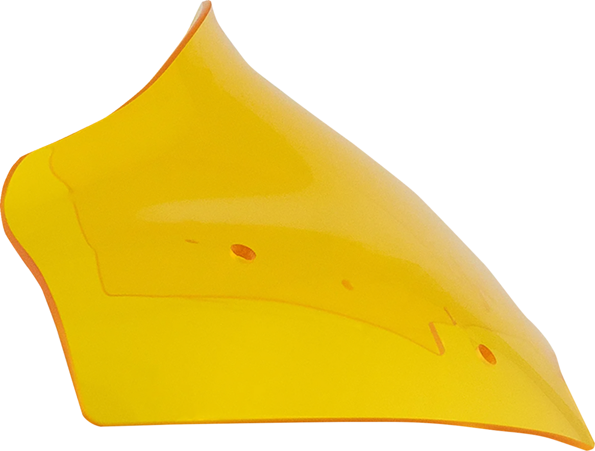 KLOCK WERKS Kolor Flare* Sport Windshield - 8" - Yellow - FLTR KWW-01-0757
