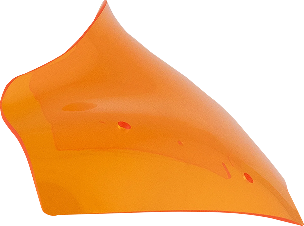 KLOCK WERKS Kolor Flare* Sport Windshield - 8" - Orange - FLTR KWW-01-0756
