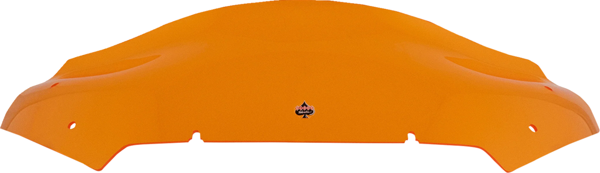 KLOCK WERKS Kolor Flare* Sport Windshield - 8" - Orange - FLTR KWW-01-0756