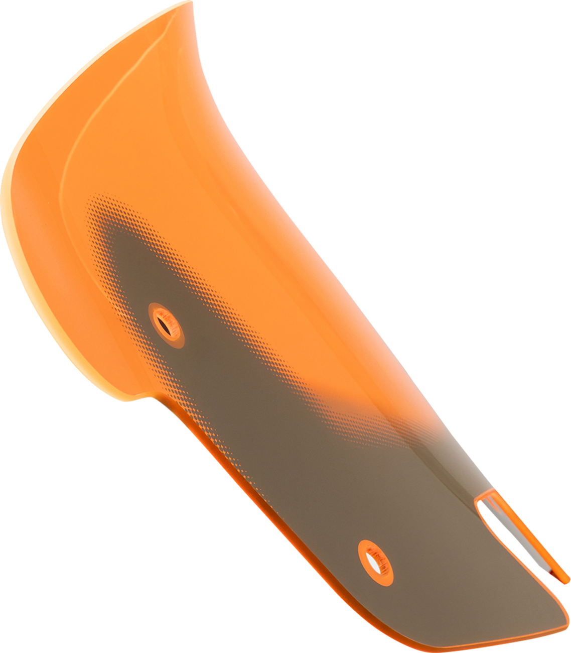 KLOCK WERKS Kolor Flare* Windshield - 10" - Orange Ice KWW-04-0632