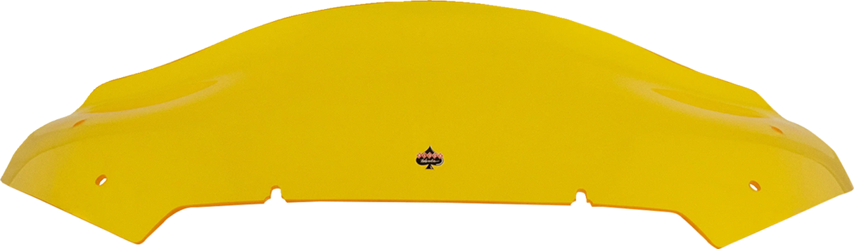 KLOCK WERKS Kolor Flare* Sport Windshield - 8" - Yellow - FLTR KWW-01-0757
