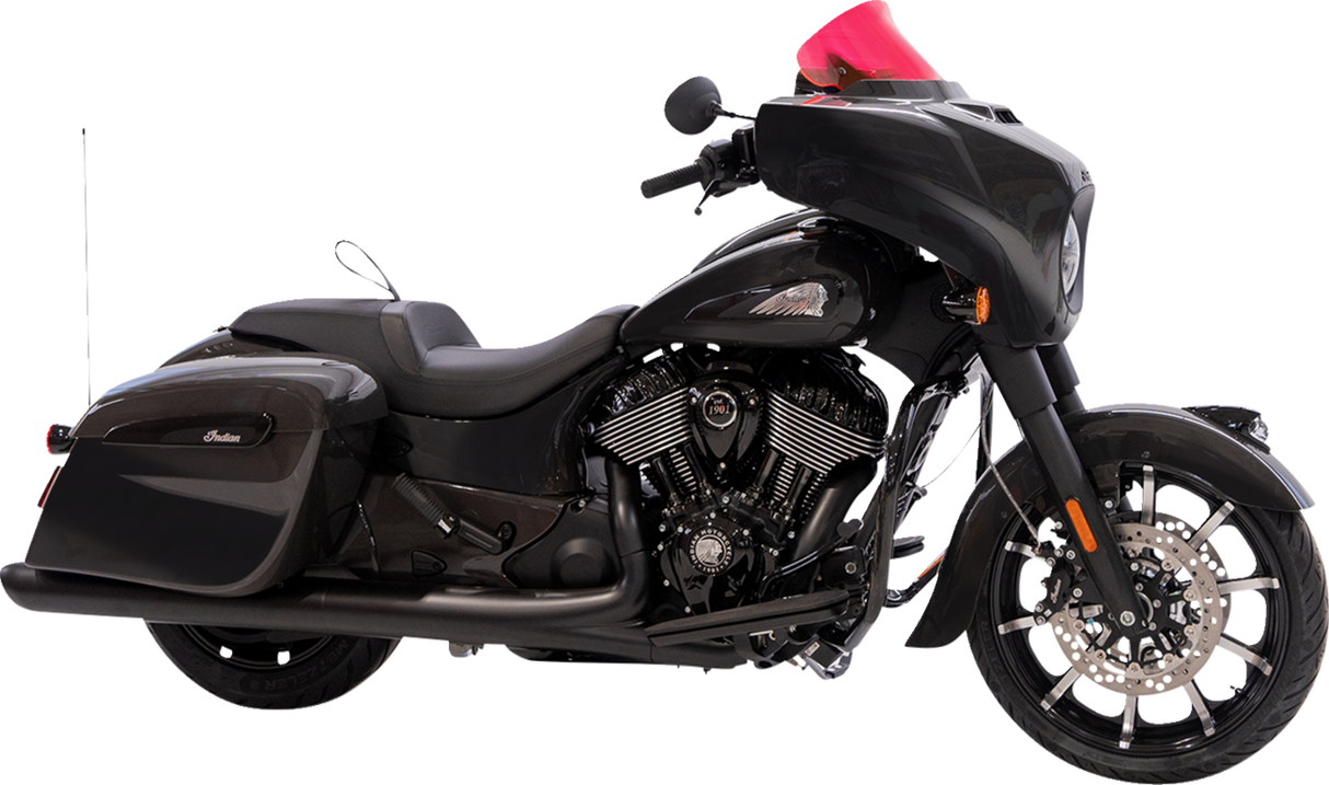 KLOCK WERKS Kolor Flare* Windshield - 10" - Pink Ice KWW-04-0631