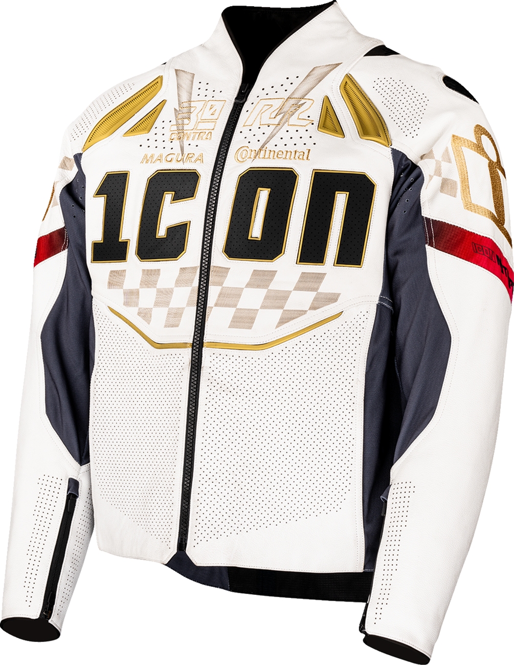 ICON Contra3* Rizz Rizz Jacket - White - Large 2810-4302