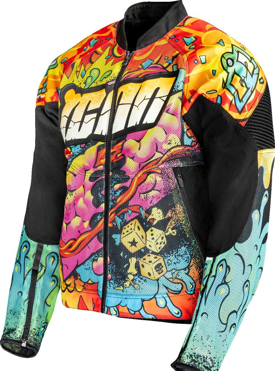 ICON Overlord3* Scatterbrain Mesh Jacket - Black - 3XL 2820-7079