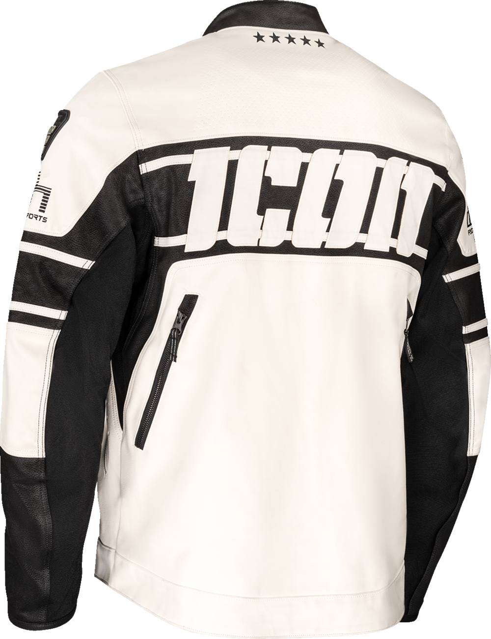 ICON Neo Daytona 2 Jacket - White/Black - Large 2820-7070