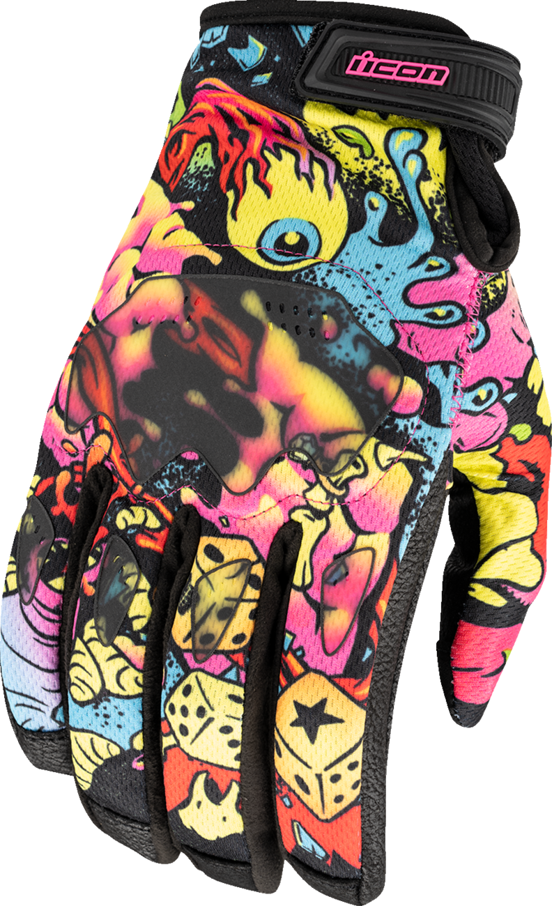 ICON Hooligan* Scatterbrain Gloves - Small 3301-5115