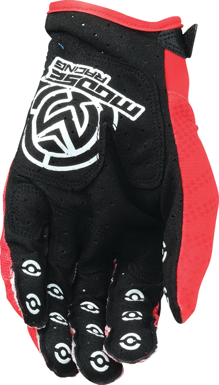 MOOSE OFFROAD MX1* Gloves - Red - Large 3330-7978
