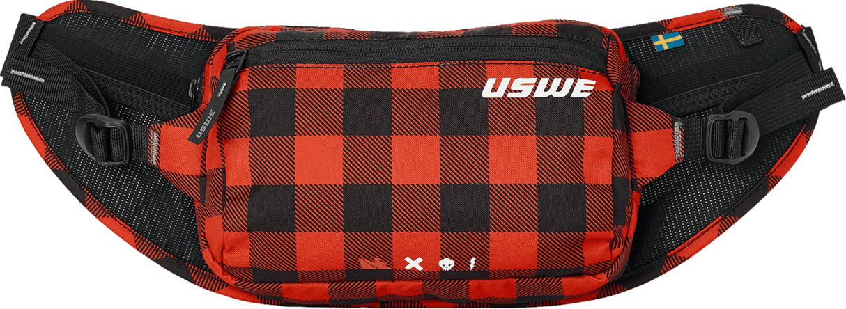 USWE Waist Hip Pack - 2L - Flannel Red 202083048