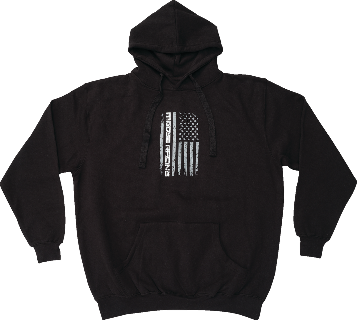 MOOSE OFFROAD Stars and Stripes Forever Hoodie - Black - Small 3050-6954
