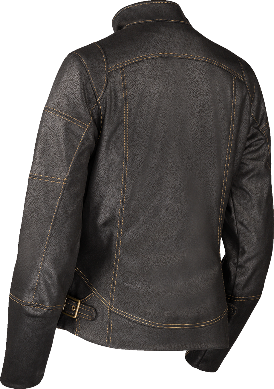 ICON Women's Tuscadero3* Jacket - Black - XL 2822-1773