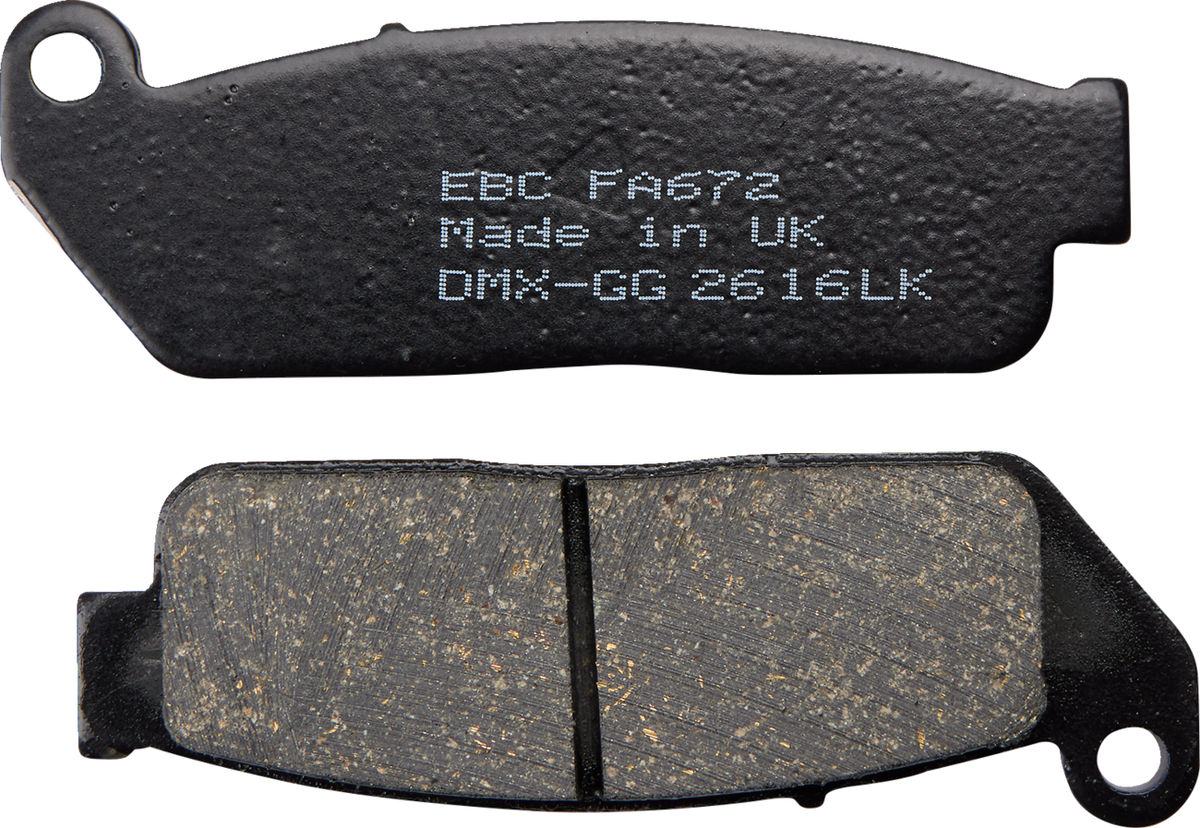 EBC FA Series Organic Base Brake Pads - FA229 (Kawasaki Vulcan 900 Classic / Suzuki V-Strom 650 1995–2024)