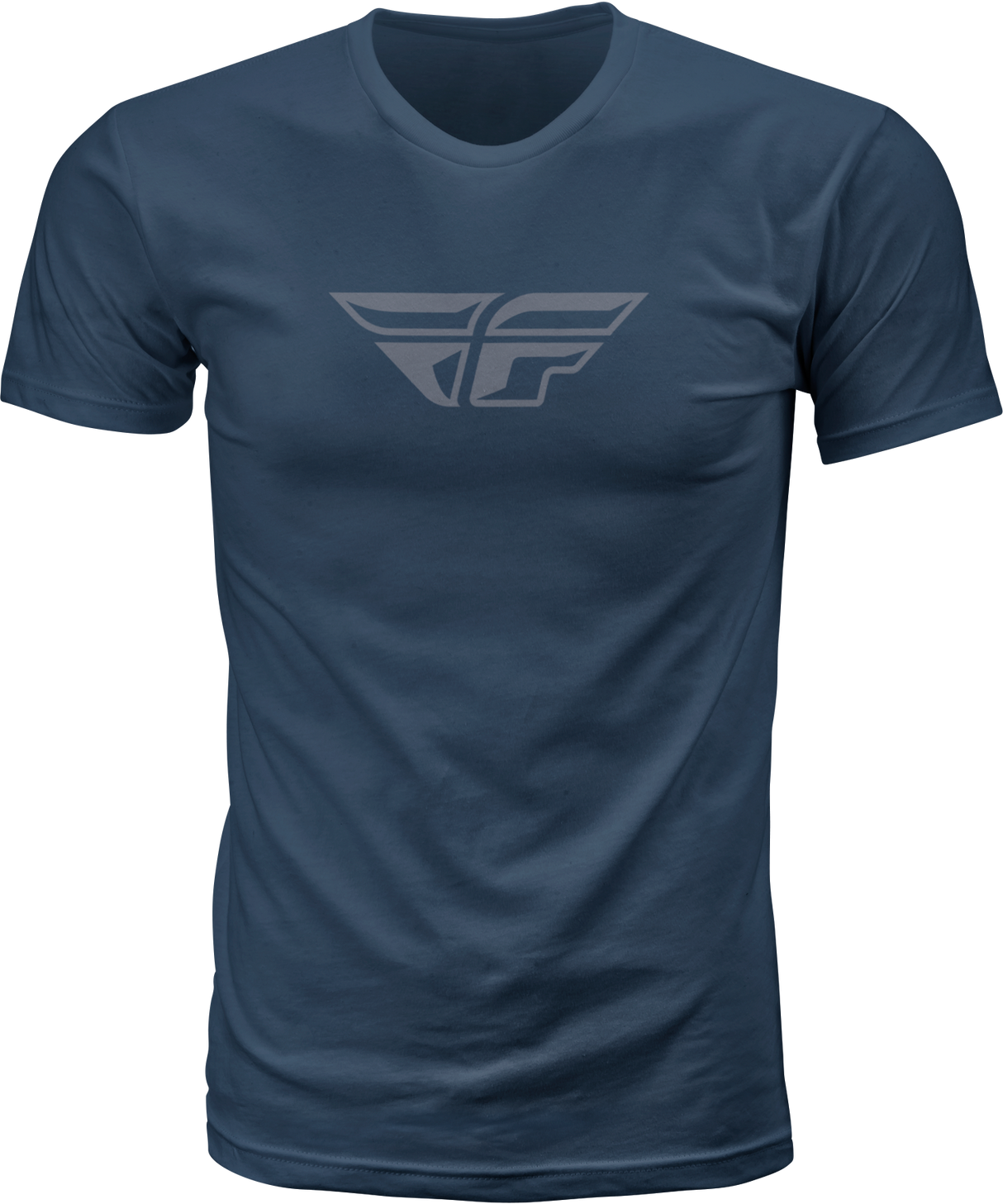 Fly F Wing Tee Midnight Navy/Grey Xl - Cycle City Outdoors