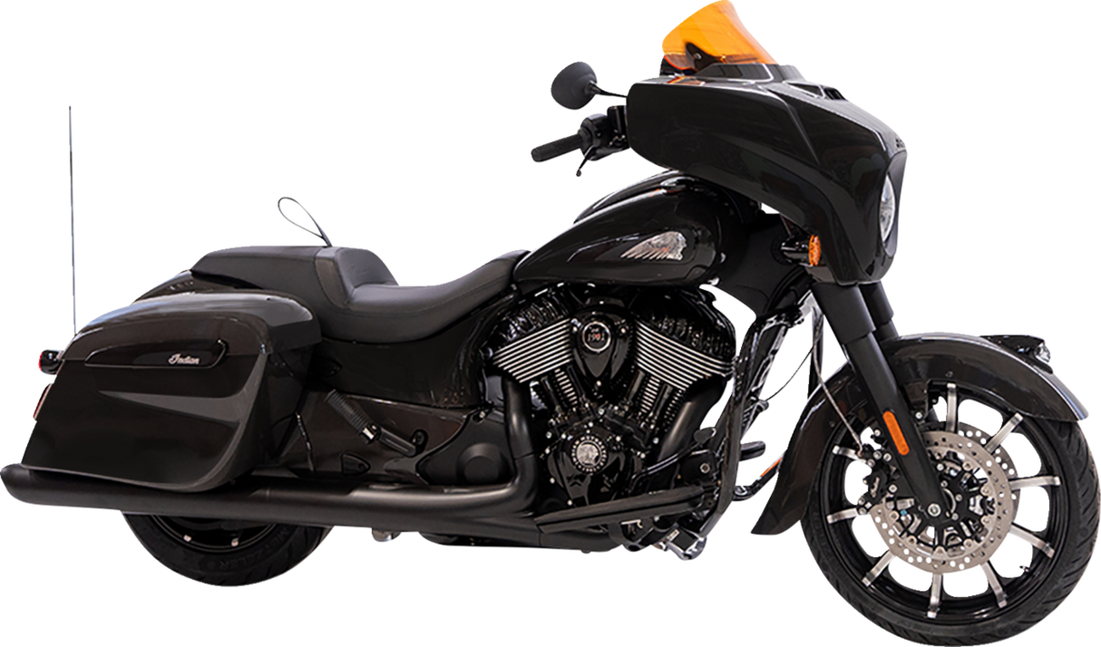 KLOCK WERKS Kolor Flare* Windshield - 10" - Orange KWW-04-0637