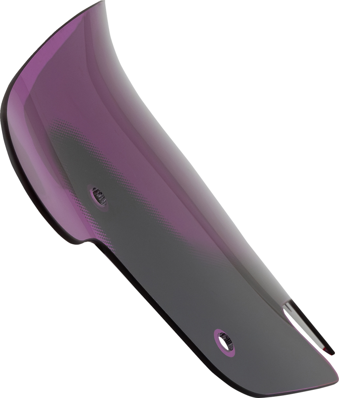 KLOCK WERKS Kolor Flare* Windshield - 10" - Purple KWW-04-0641