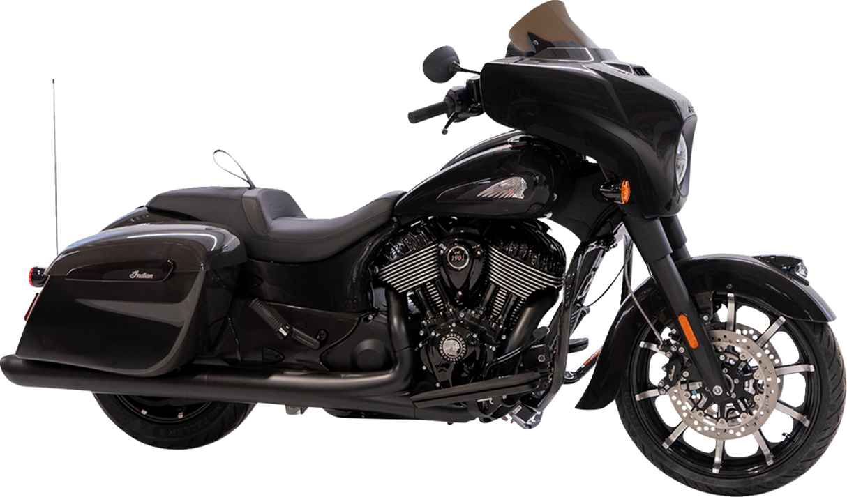 KLOCK WERKS Kolor Flare* Windshield - 10" - Bronze KWW-04-0642