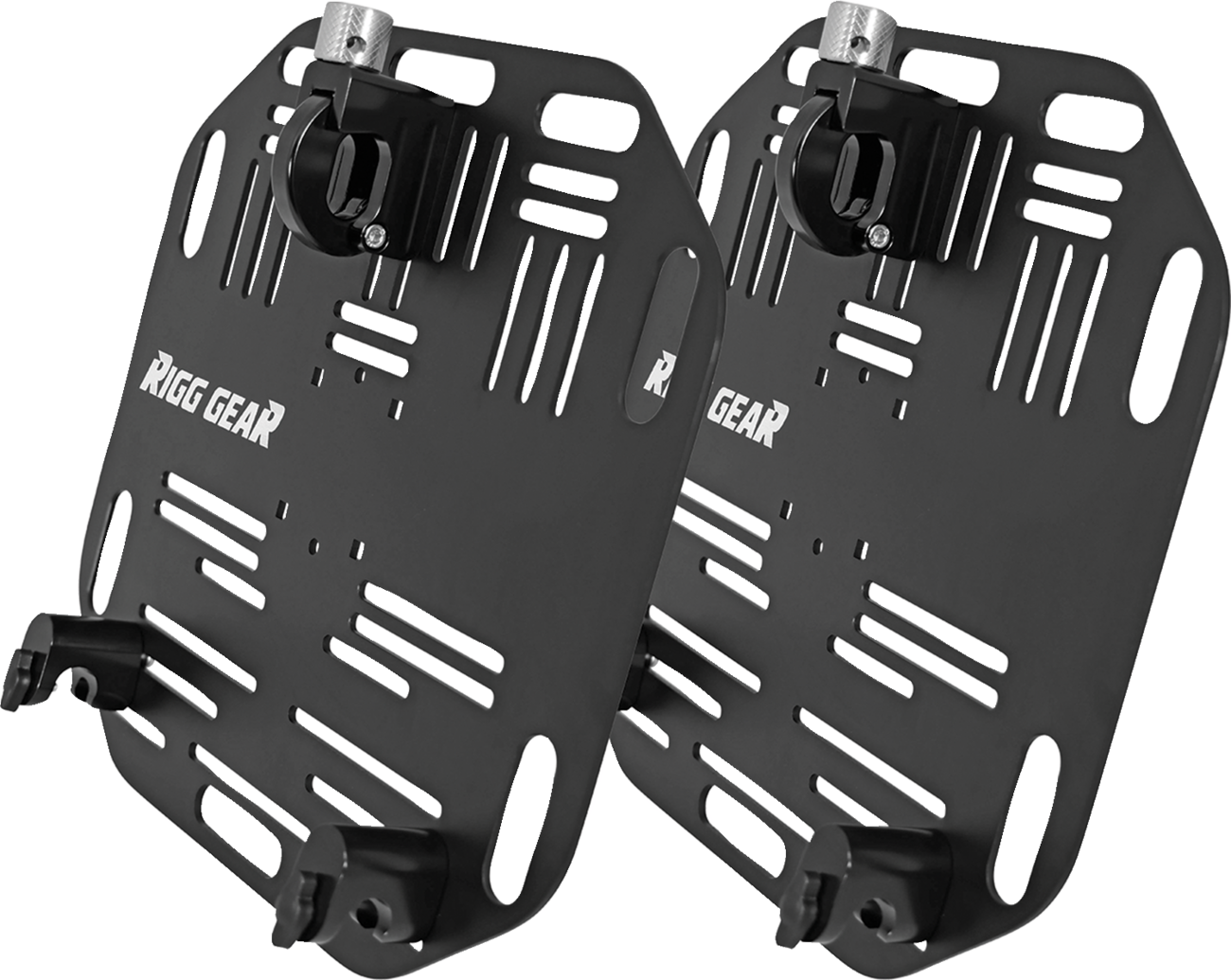 NELSON RIGG Flatbar Saddlebag Plates - RiggGear - Quick Release RG-QRP-FB