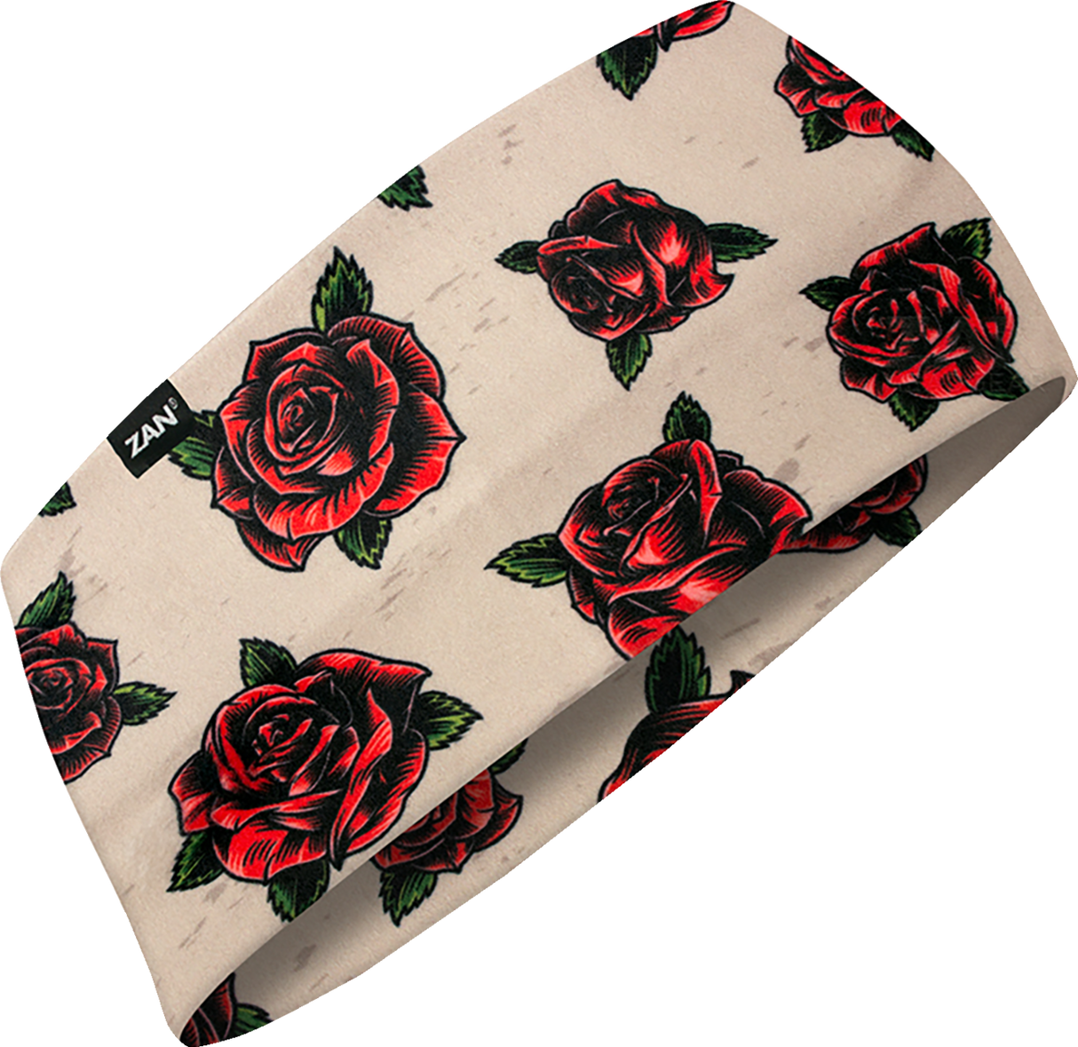 ZAN HEADGEAR SportFlex? Headband - Tattoo Roses HBL207