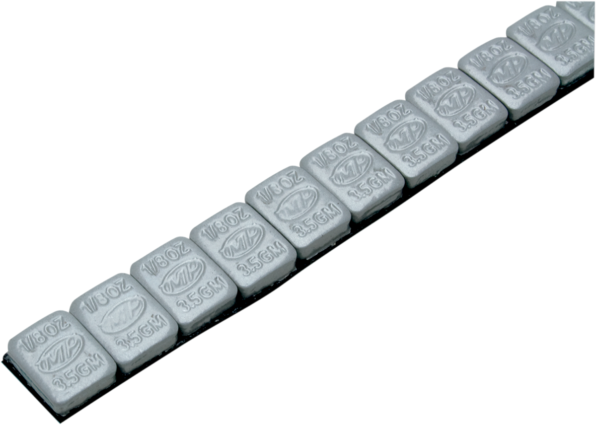 MOTION PRO Wheel Weights - Adhesive Stick-On - Silver - 1/8 oz - 144 Pack 08-0552