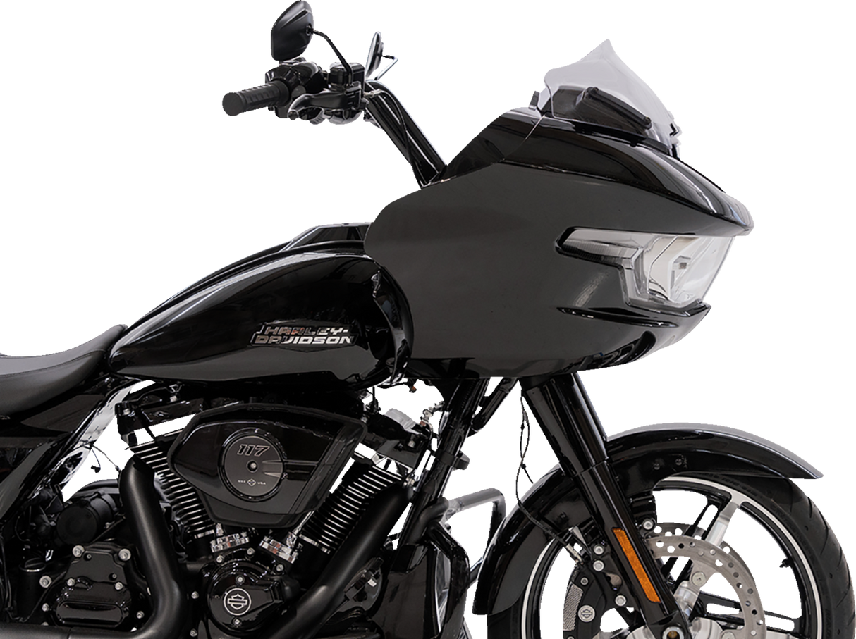 KLOCK WERKS Sport Flare* Windshield - 8" - Clear - FLTR KWW-01-0708-C