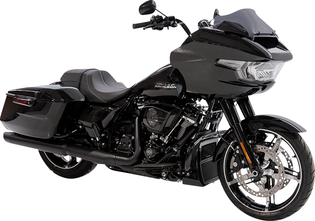 KLOCK WERKS Sport Flare* Windshield - 8" - Dark Smoke - FLTR KWW-01-0708-DS