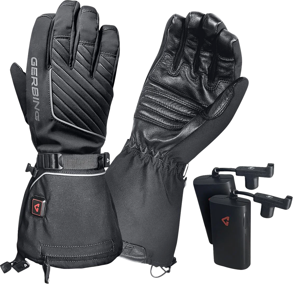 GERBING HEATED CLOTHING Women's 7 V Atlas Ultra-Flex Battery Heated Gloves - Black - XS GER-AFGV-7V-W-XS