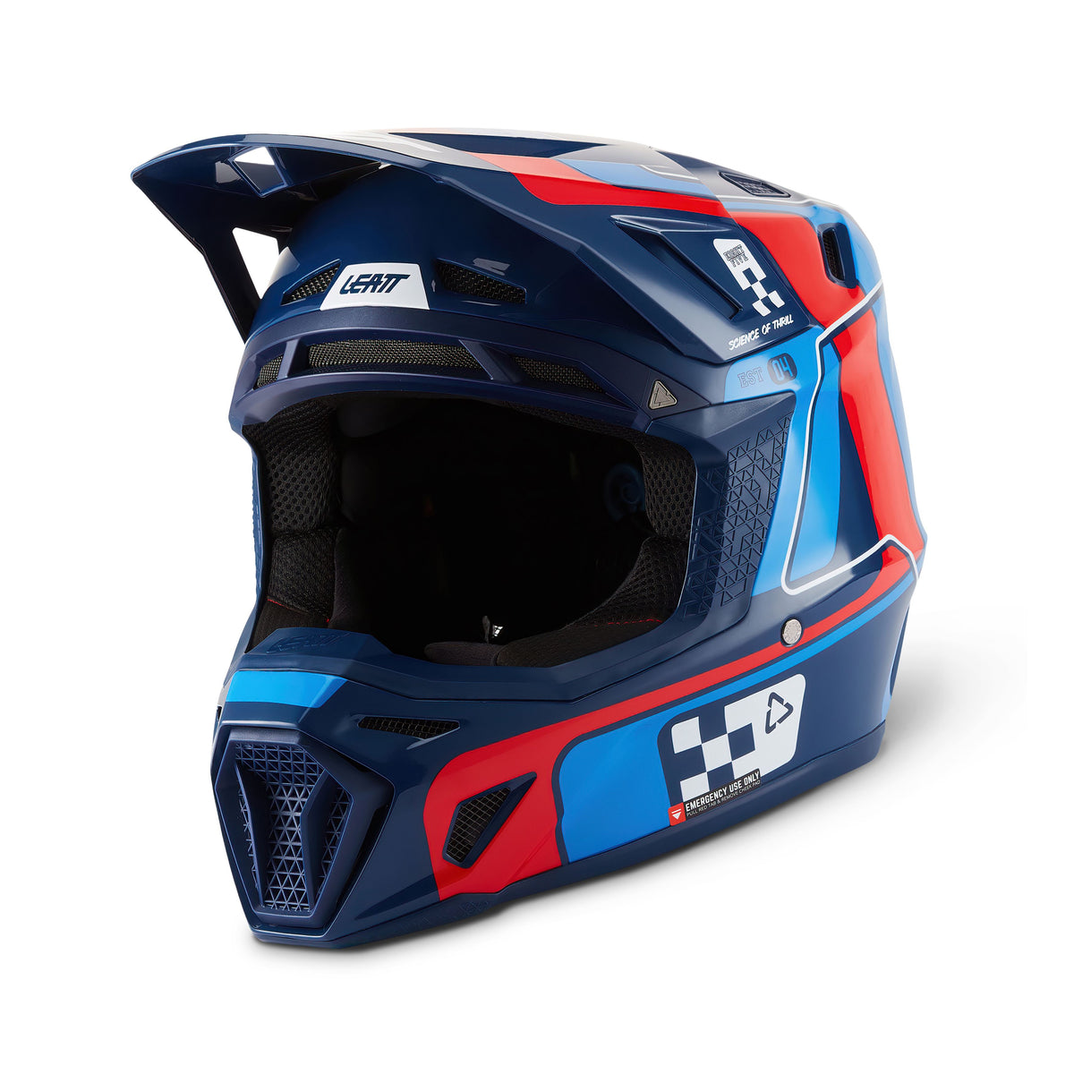 Leatt Moto 8.5 | Composite Off-Road Helmet Kit | Velocity 5.5 Goggles