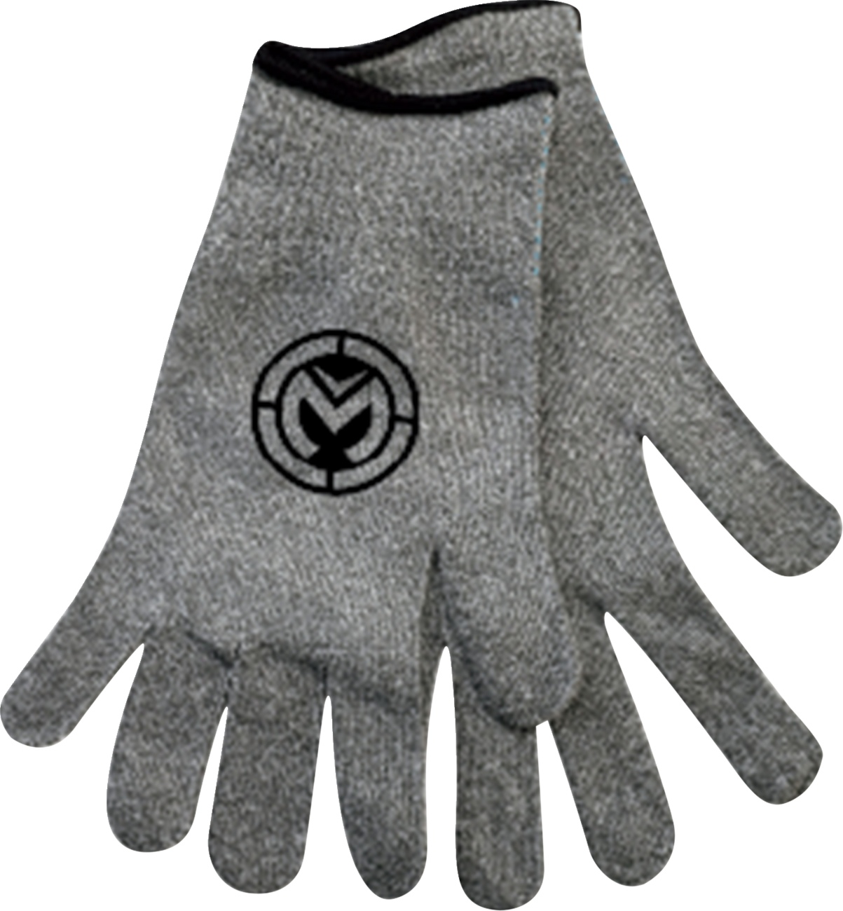 MOOSE OFFROAD Moose Full Finger Glove Liners - Heather Gray - Large 3330-8357
