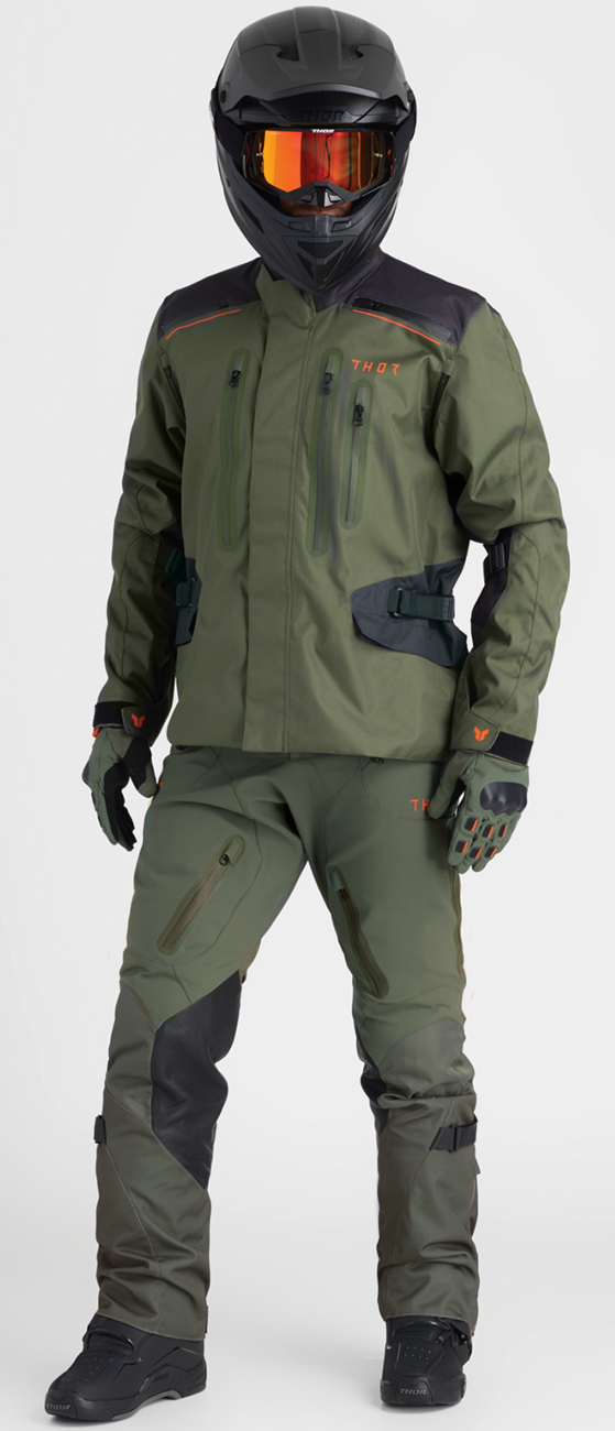 THOR Range Pants - Army/Orange - US 32 2901-12107