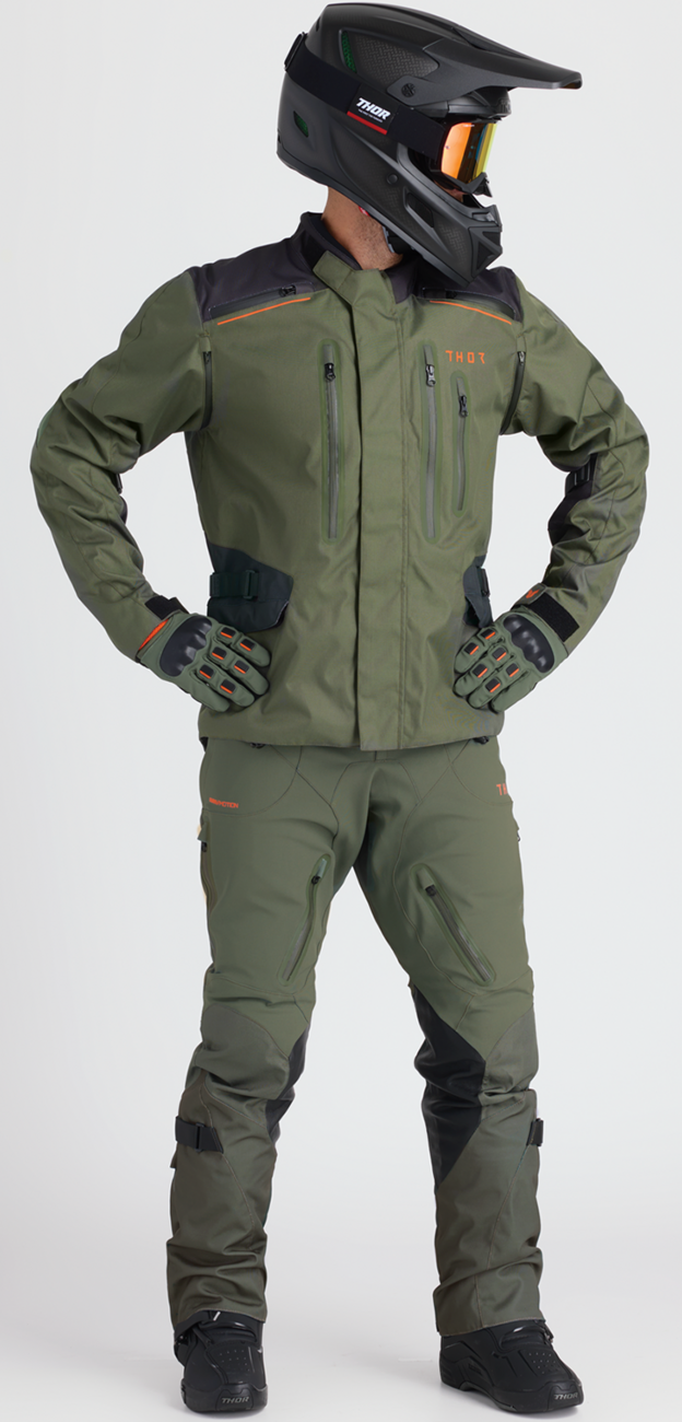 THOR Range Pants - Army/Orange - US 46 2901-12114