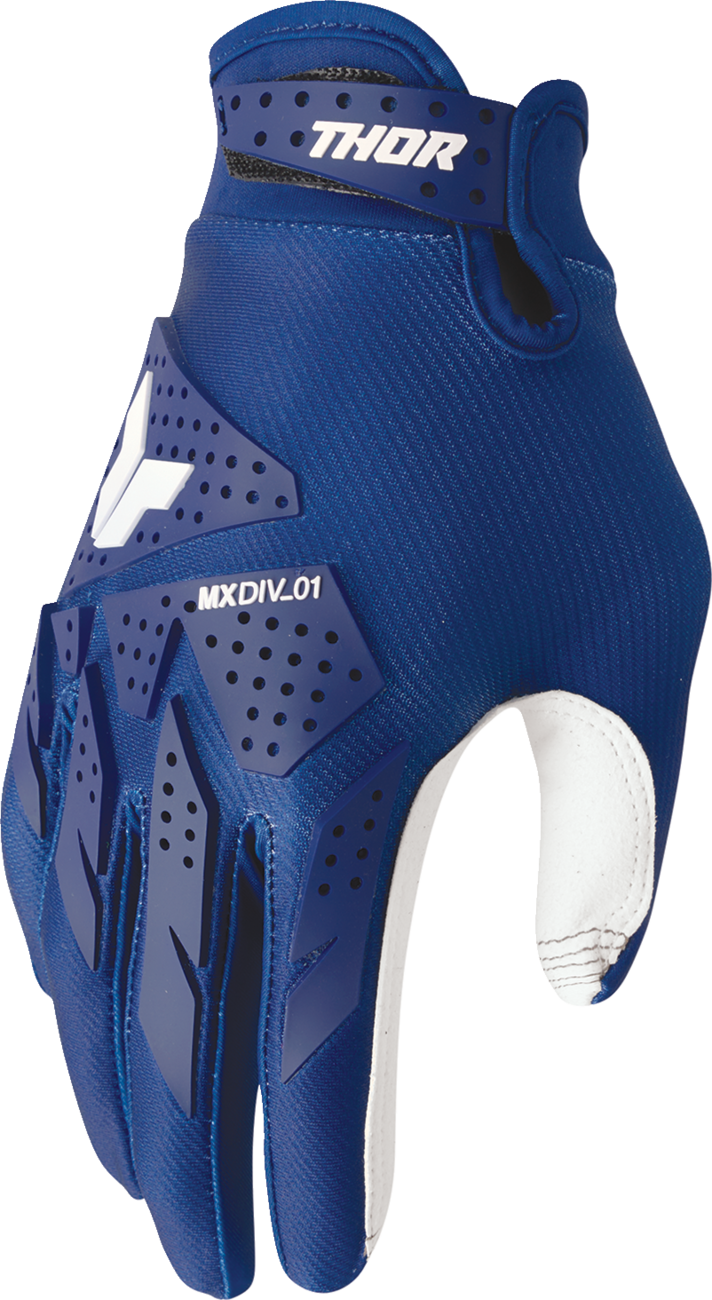 THOR LAUNCHMODE XP Gloves - Navy - Large 3330-8178