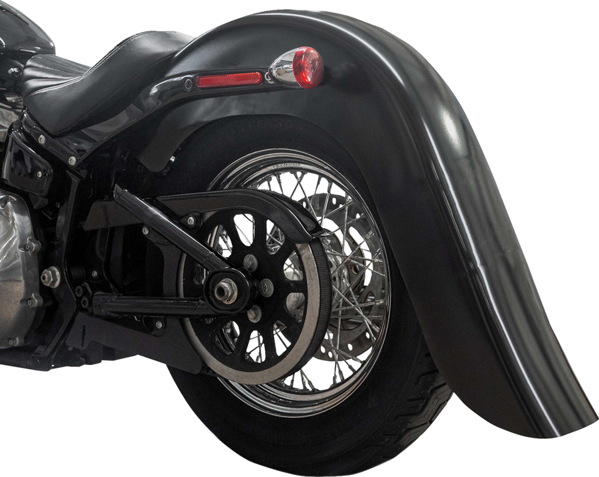 KLOCK WERKS Rear Fender - Vicla Smooth - 9" Extender Rear - Black KWF-02-0312