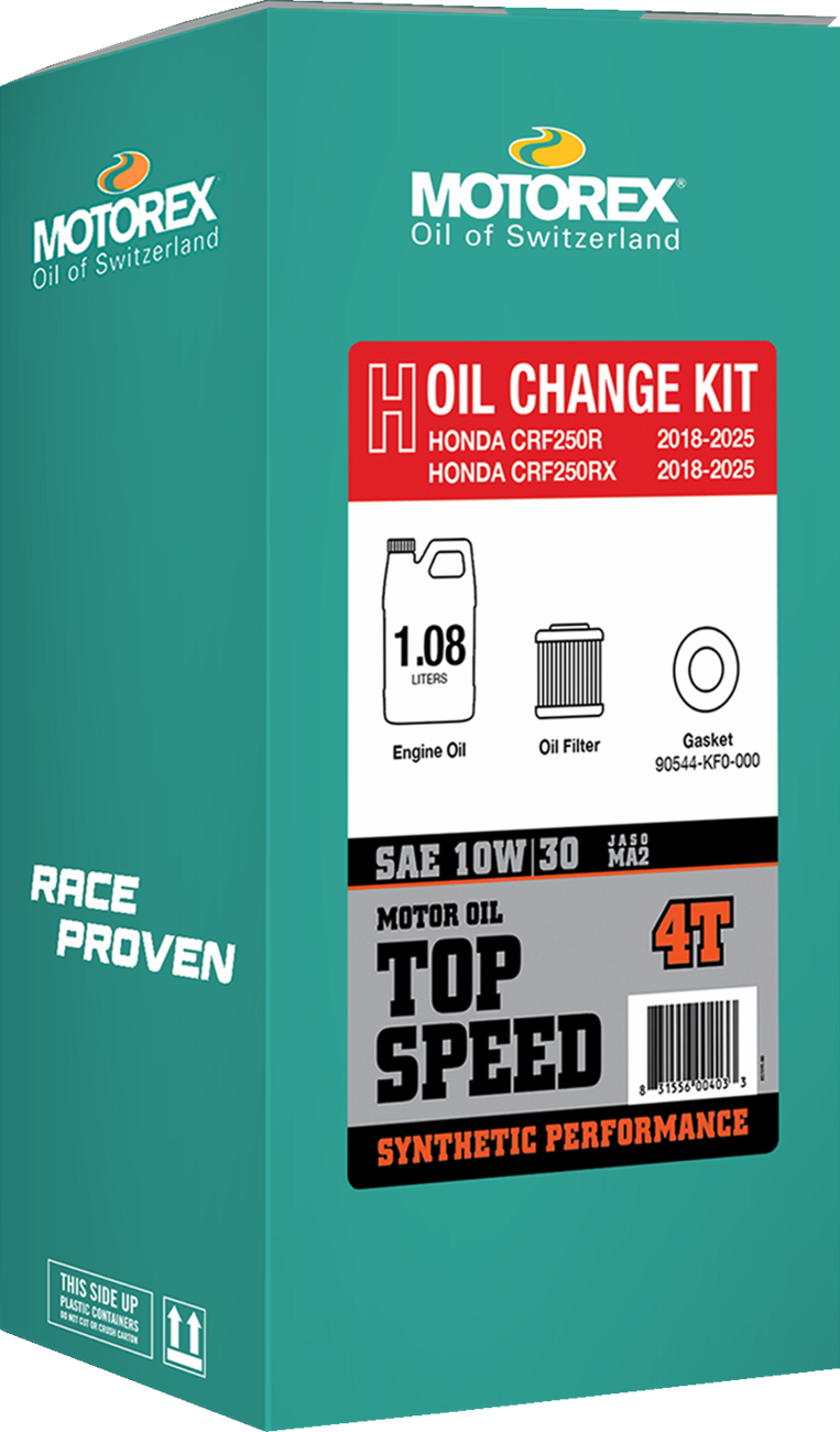 MOTOREX Oil Change Kit - Honda CRF 250 - 10W-30 311249