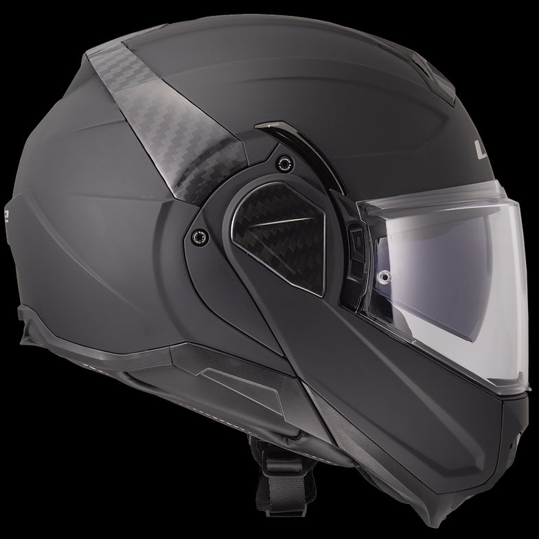 LS2 - Advant II Solid Matte Black Modular Helmet