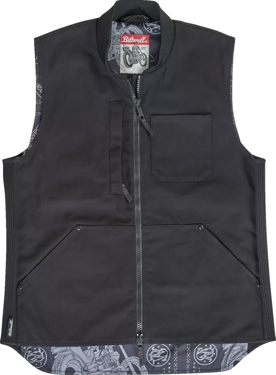 BILTWELL 4 Speed Vest - Black - Medium 8150-119-003