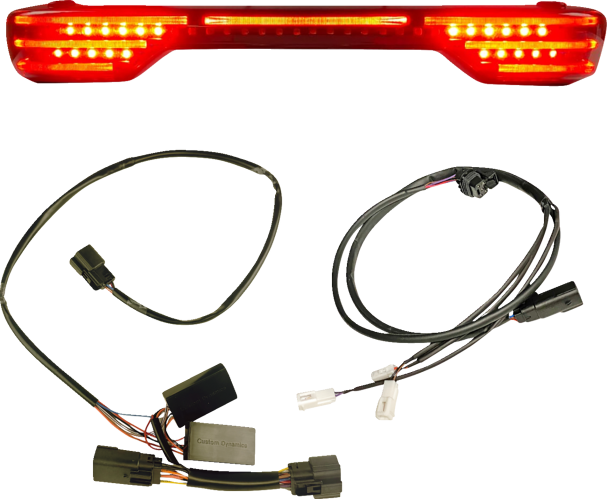 CUSTOM DYNAMICS Pro Beam? Light Kit - Tour Pak - Smoked Lens CD-TP-KIT-25-S