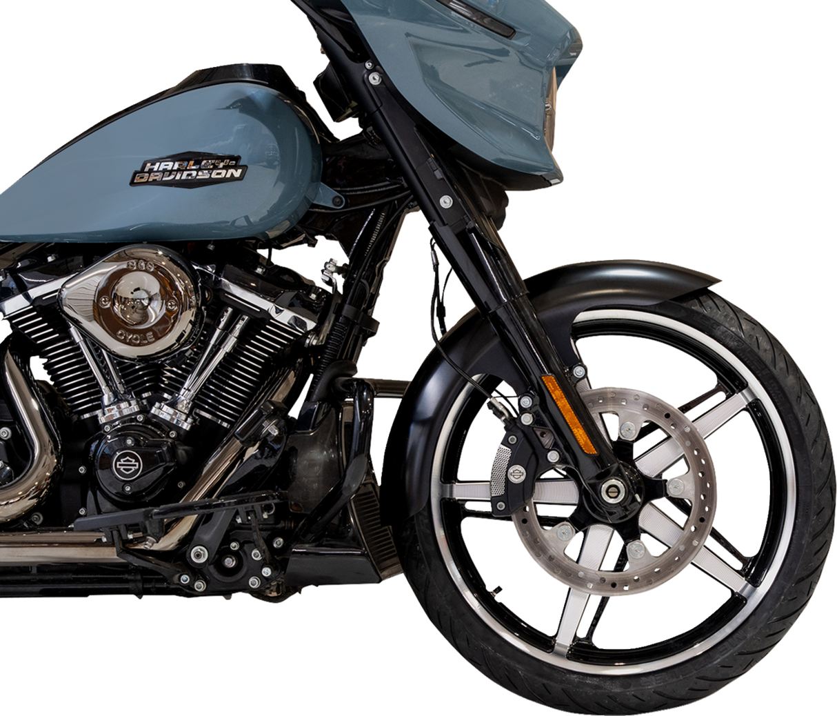 KLOCK WERKS Henry Fender Kit - Front - Black - 21" KWF-01-0321