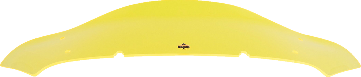 KLOCK WERKS Kolor Flare* Windshield - 6-1/2" - Yellow Ice - FLHX KWW-01-0738