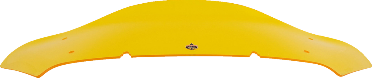 KLOCK WERKS Kolor Flare* Windshield - 6-1/2" - Yellow - FLHX KWW-01-0743